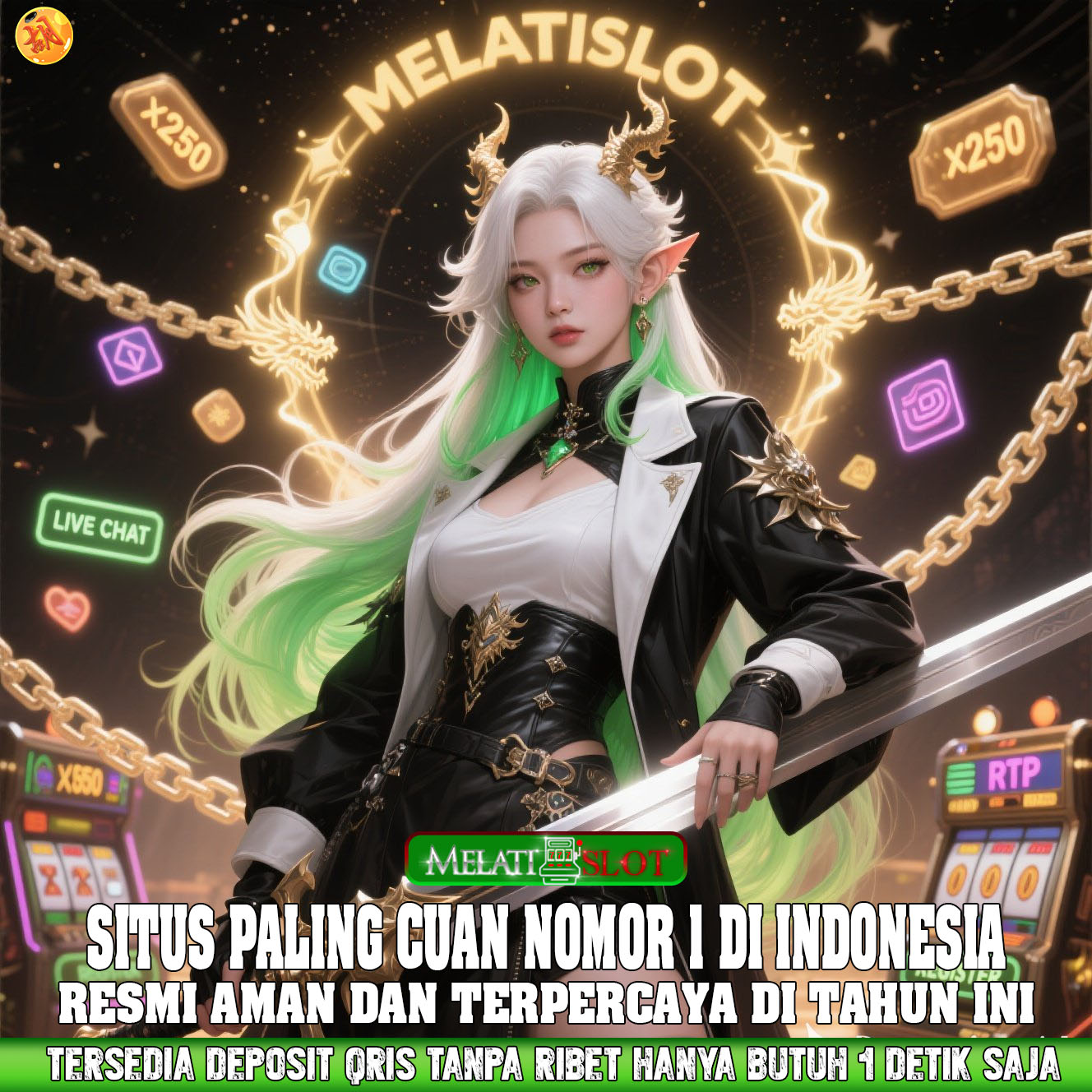 MelatiGaming Situs Slot Online Login Alternatif Anti Loss Bonus Besar
